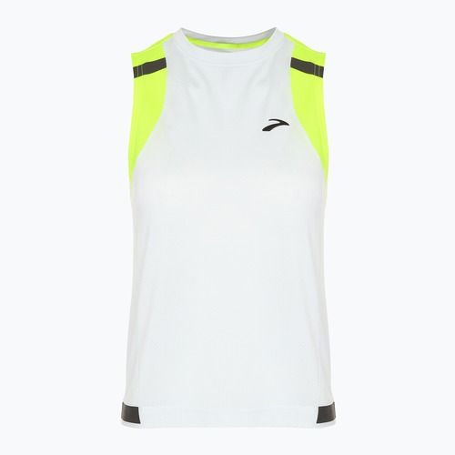 Dámské běžecké tričko Brooks Carbonite Tank icy grey/nightlife jacquard