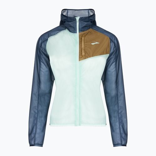 Dámská běžecká bunda Brooks All Altitude ice blue multi