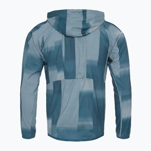 Pánská běžecká bunda Brooks Canopy indigo rush/altitude print
