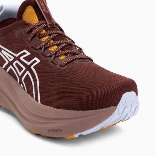 Dámské běžecké boty Asics Gel-Nimbus 27 TR nature bathing/dark red planet