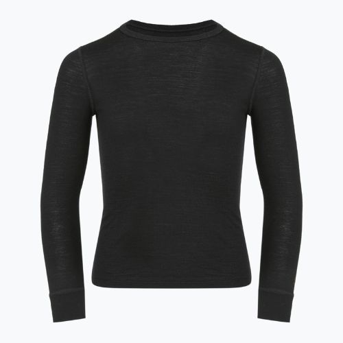 Dětská termo mikina WOOLCANO termoaktywna 100% MERINO TOP00947 black
