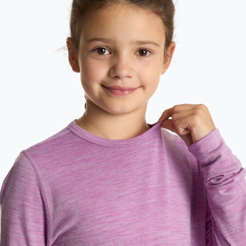 Dětské termo prádlo WOOLCANO Merino 100% SET0683 purple
