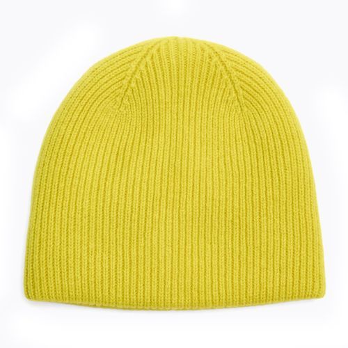 Čepice WOOLCANO MERINO 100% HAT0440 yellow