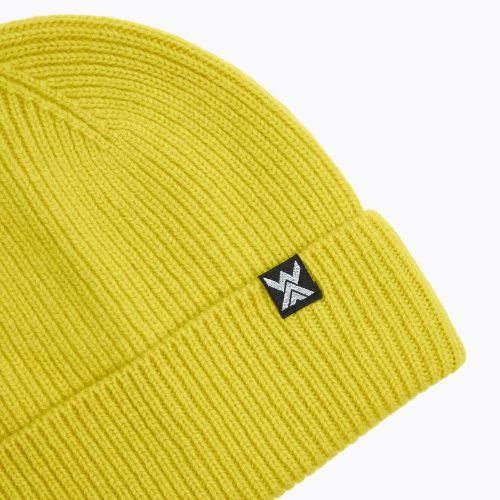 Čepice WOOLCANO MERINO 100% HAT0440 yellow