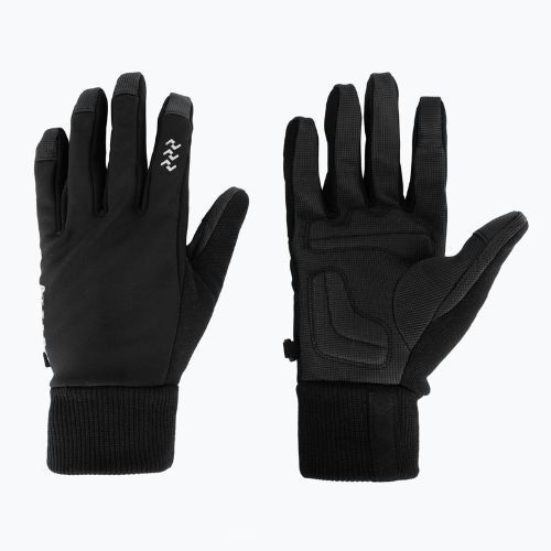 Cyklistické rukavice ATTABO LOREEF GLOVES větruvzdorné zateplené black