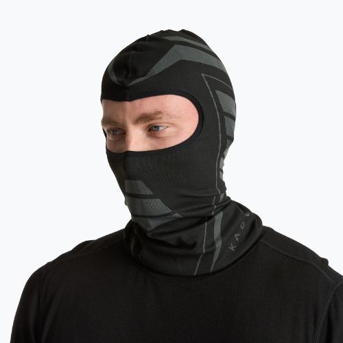 Komínková čepice KADVA Elevate Seamless černá