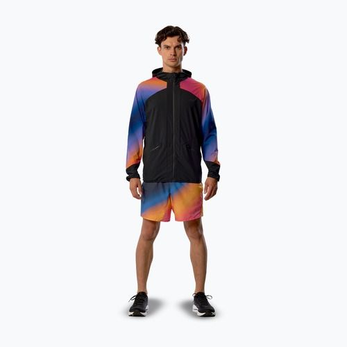 Pánská běžecká bunda Mizuno Active Alpha Hodded yuuyake