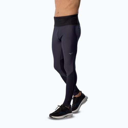 Pánské běžecké legíny Mizuno Trail Multipocket Long odyssey grey