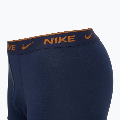 Pánské boxerky Nike Everyday Cotton Stretch Trunk 3 páry light crimson/midnight navy/black