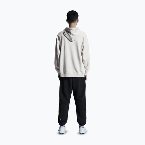 Pánská mikina s kapucí On Club Hoodie silver