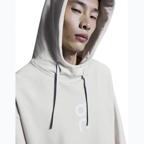 Pánská mikina s kapucí On Club Hoodie silver