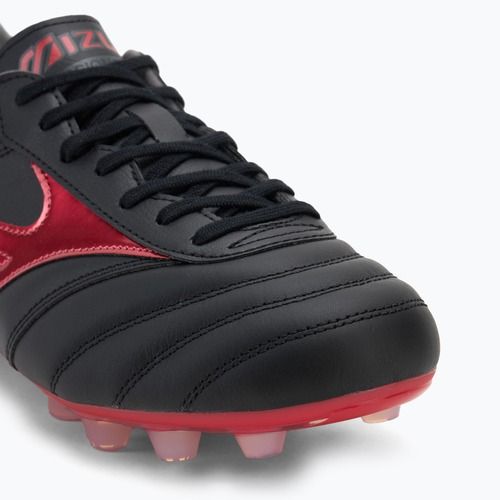 Pánské kopačky Mizuno Morelia II Pro FG black/morelia 40th red/black sand