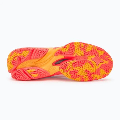 Volejbalové boty Mizuno Wave Lightning Z8 white/fiery coral 2/citrus