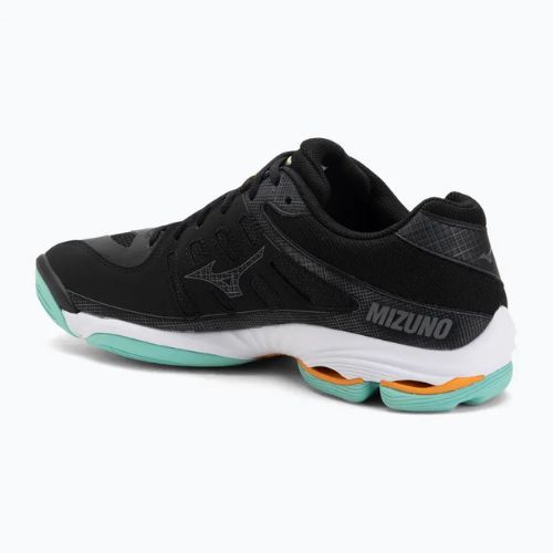 Volejbalové boty Mizuno Wave Voltage 2 black/tangelo/ice green