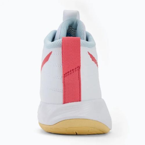 Dámské volejbalové boty Mizuno Wave Momentum Pro Mid white/calypso coral/pale banana