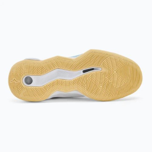 Dámské volejbalové boty Mizuno Wave Momentum Pro Mid white/calypso coral/pale banana