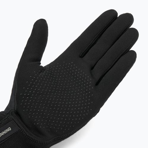 Pánské běžecké rukavice Nike Therma-Fit Pacer Sphere Midweight RG black/black/silver