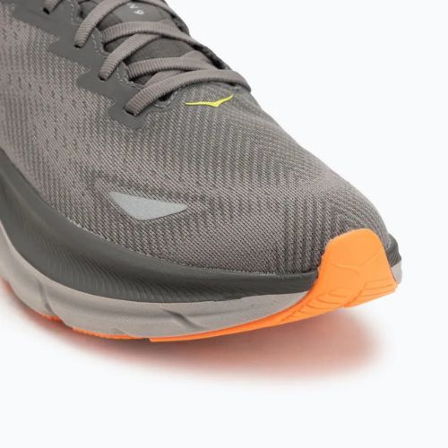 Pánské běžecké boty HOKA Clifton 9 GTX asphalt grey/gravel
