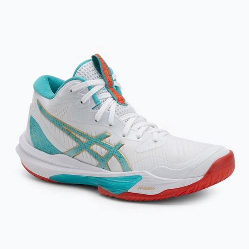 Dámské volejbalové boty Asics Sky Elite FF MT 3 white/sea glass