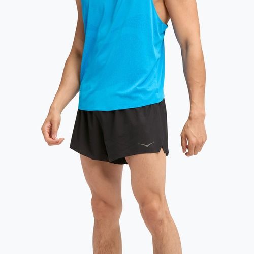 Pánské běžecké šortky HOKA Race Day Split black