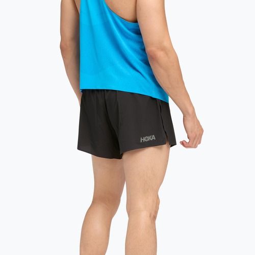 Pánské běžecké šortky HOKA Race Day Split black