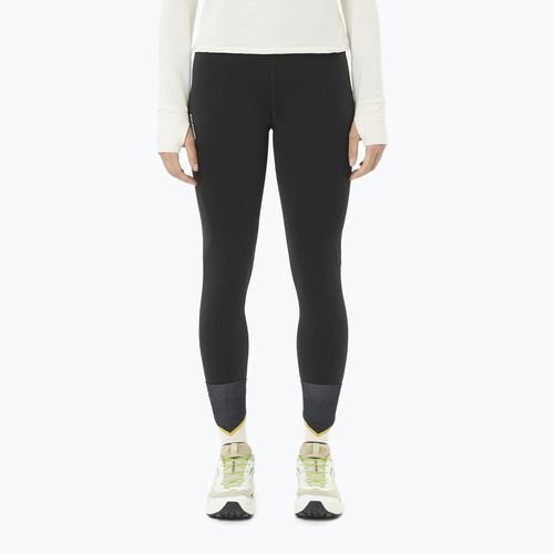 Dámské běžecké legíny Salomon Shakeout Core Warm deep black