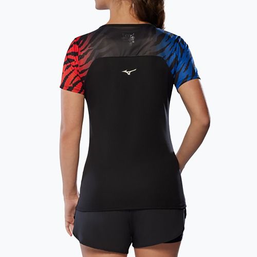 Dámské běžecké tričko Mizuno DryAeroFlow Graphic Tee oni red
