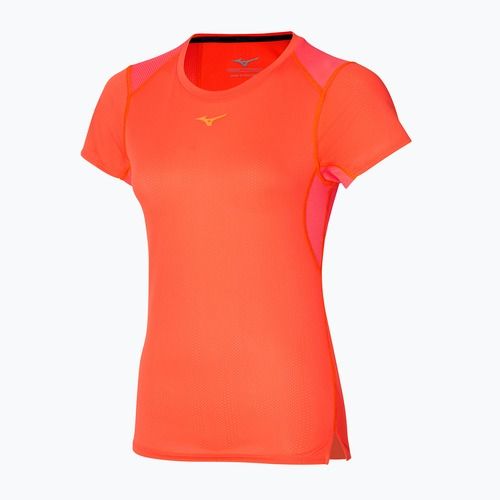 Dámské běžecké tričko Mizuno DryAeroFlow Tee nasturtium