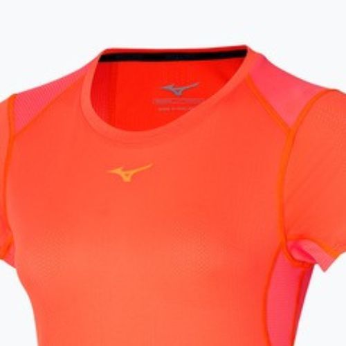 Dámské běžecké tričko Mizuno DryAeroFlow Tee nasturtium