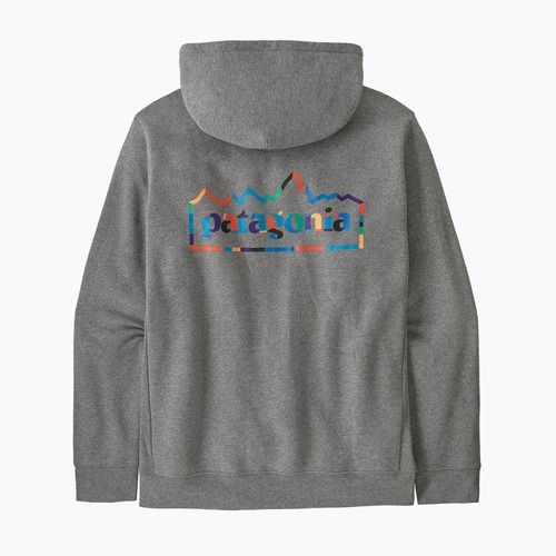 Pánská mikina Patagonia Unity Fitz Uprisal Hoody gravel heather