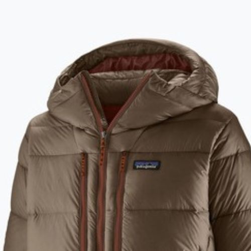 Pánská péřová bunda Patagonia Fitz Roy Down Hoody marlow brown