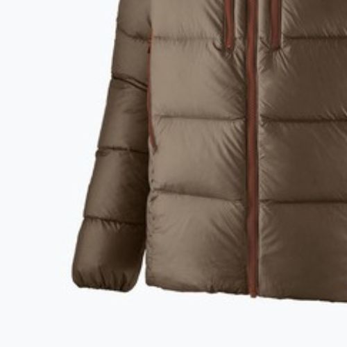 Pánská péřová bunda Patagonia Fitz Roy Down Hoody marlow brown