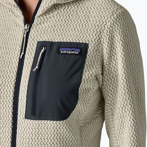 Dámská fleecová mikina Patagonia R1 Air Full-Zip Hoody wool white