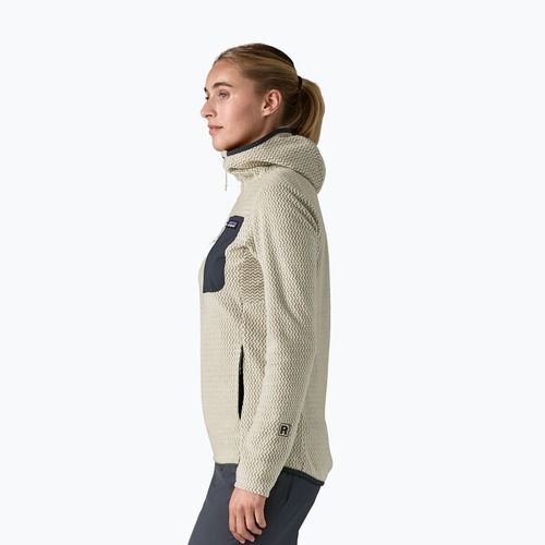 Dámská fleecová mikina Patagonia R1 Air Full-Zip Hoody wool white