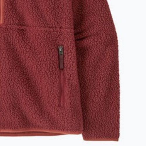 Dámská fleecová mikina Patagonia Retro Pile Marsupial sequoia red