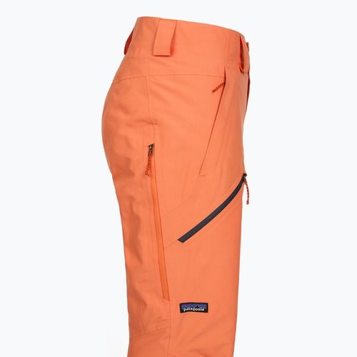 Dámské lyžařské kalhoty Patagonia Insulated Powder Town orange peel
