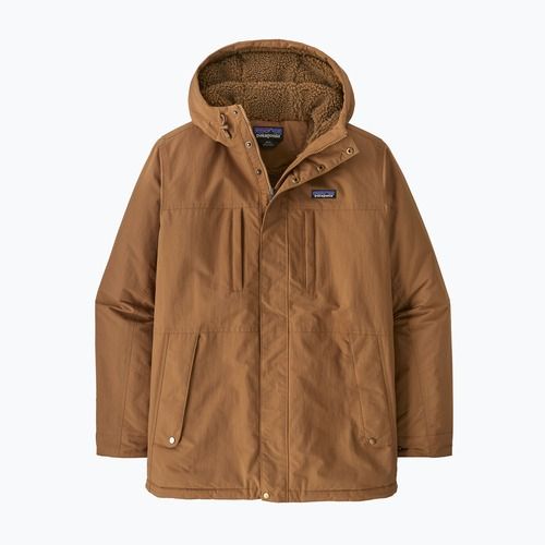 Pánská péřová bunda Patagonia Isthmus Parka deer brown
