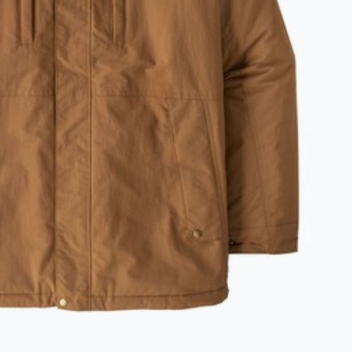 Pánská péřová bunda Patagonia Isthmus Parka deer brown