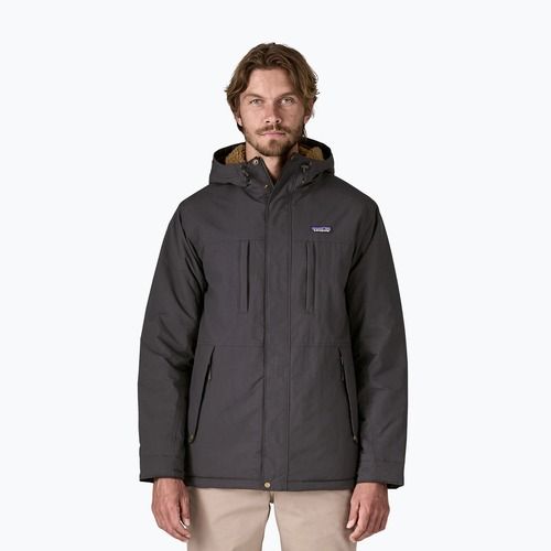 Pánská péřová bunda Patagonia Isthmus Parka ink black