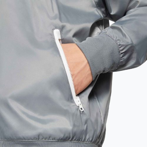 Pánská bunda Nike Sportswear Windrunner smoke grey/white/smoke grey/black