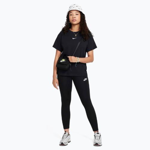 Dětské legíny Nike Sportswear Classic High-Waisted black/white