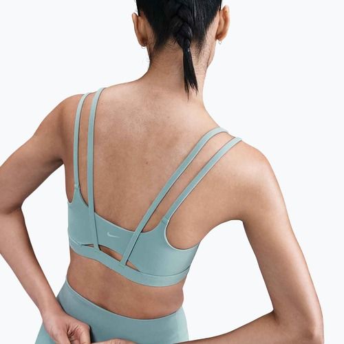 Tréninková podprsenka Nike Zenvy Strappy 017 cannon/white