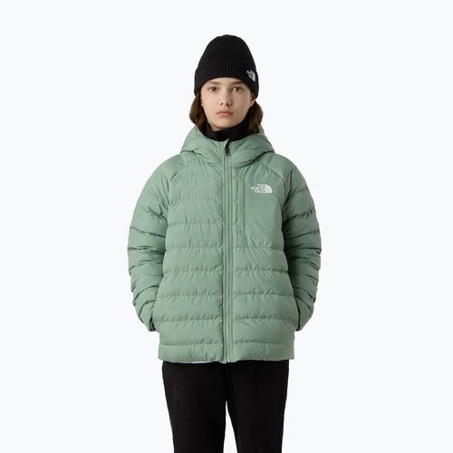 Dětská péřová bunda The North Face Reversible Perrito Hooded slate moss