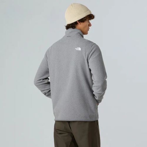 Pánská fleecová mikina The North Face Glacier Fleece mid grey heather
