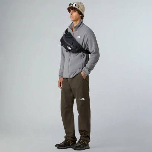 Pánská fleecová mikina The North Face Glacier Fleece mid grey heather