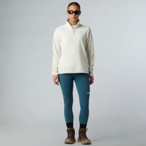 Dámská fleecová mikina The North Face Glacier Fleece 1/4 Zip white dune