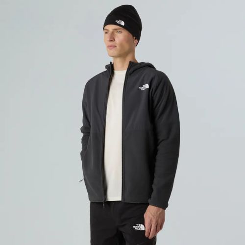 Pánská mikina The North Face Glacier Heavyweight Full Zip HD asphalte grey/black