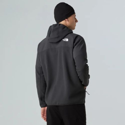 Pánská mikina The North Face Glacier Heavyweight Full Zip HD asphalte grey/black