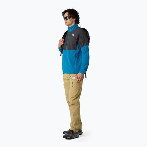 Pánská mikina The North Face Glacier Heavyweight Full Zip dusk blue/asphalt grey