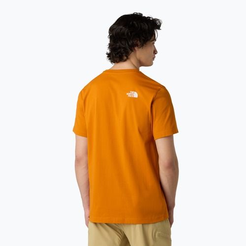 Pánské tričko The North Face Simple Dome agate orange